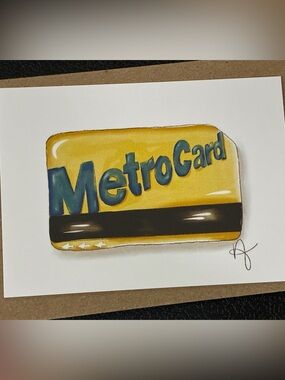 A Little Shop In NYC MetroCard Mini Print (Not Inciardi) Oculus Vending Machine